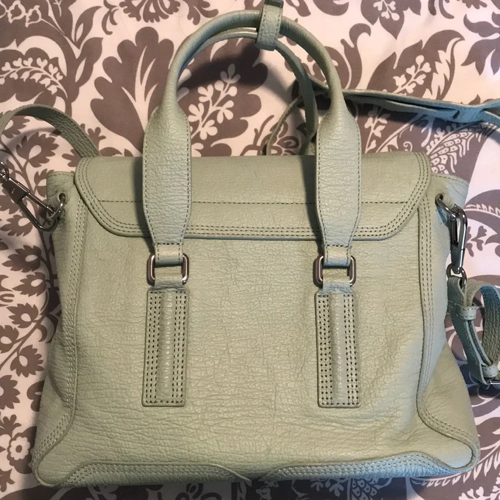3.1 Phillip Lim Mint Green Leather Satchel